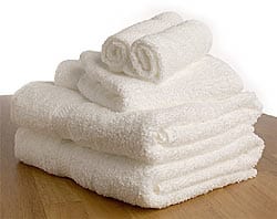 Cannon White Bath Towel, 100% Cotton, USA Brand - Hotel Supplies