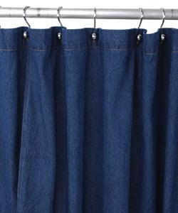 denim shower curtain