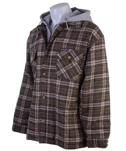 moose creek hooded flannel jacket