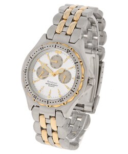 armitron two tone watch