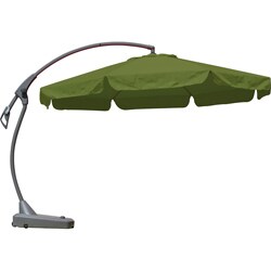 Shop Cantilever 10 Foot Green Patio Umbrella Overstock 6032734