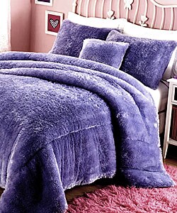 Perfect Periwinkle Mini Comforter Set (Twin) - Free Shipping Today ...