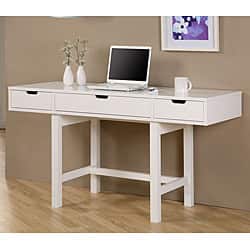 Shop Plateau Gloss White Computer Desk Overstock 3418970