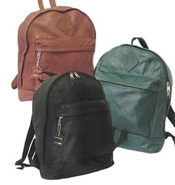 apc leather backpack