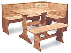 Shop Pine Kitchen Nook Overstock 376026