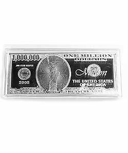 Silver 2003 Million Dollar Bill - Bed Bath & Beyond - 406899