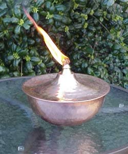 Citronella Burning Copper Tabletop Torch - Bed Bath & Beyond