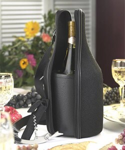 CaddyO Wine Tote with Core Insert and Corkscrew Bed Bath Beyond 1530913