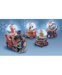 Santa and Friends Snow Globe Train - Bed Bath &amp; Beyond - 856561