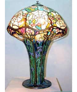 Tiffany-style Spider Web Table Lamp - Bed Bath & Beyond - 860553