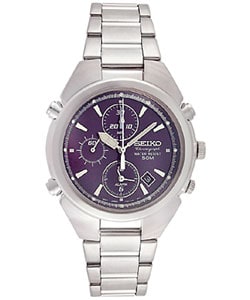 Seiko Mens Stainless Steel 50M 