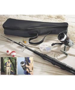 Telescoping Fishing Rod/Reel/Tackle Kit - Bed Bath & Beyond - 885587