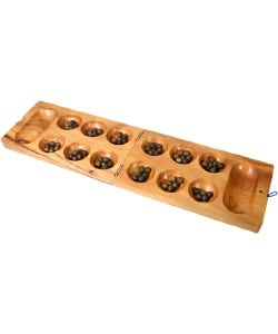 Handcrafted Mancala/ Kalaha Game - Bed Bath & Beyond - 931223