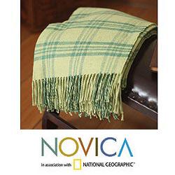 Acrylic Alpaca Wool 'Cajamarca Crossroads' Throw (Peru) Novica Throws