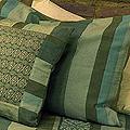 Set of Two Cotton Summer Dusk Cushion Covers (Guatemala 