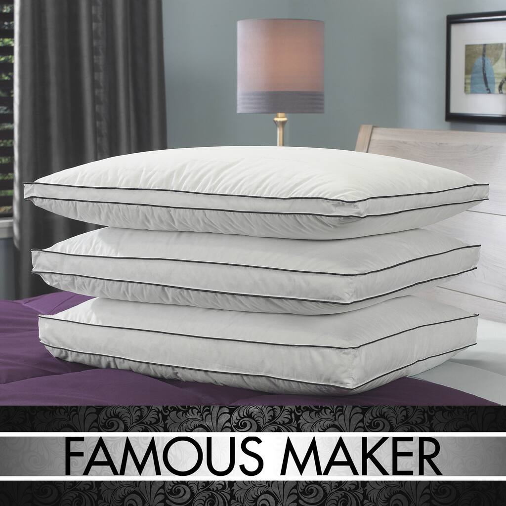 Personal Choice 300 Thread Count Circle of Down Gusset Pillow