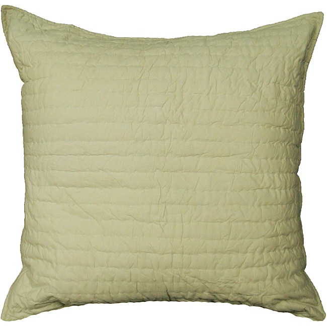 Brighton Bright Khaki Euro Sham