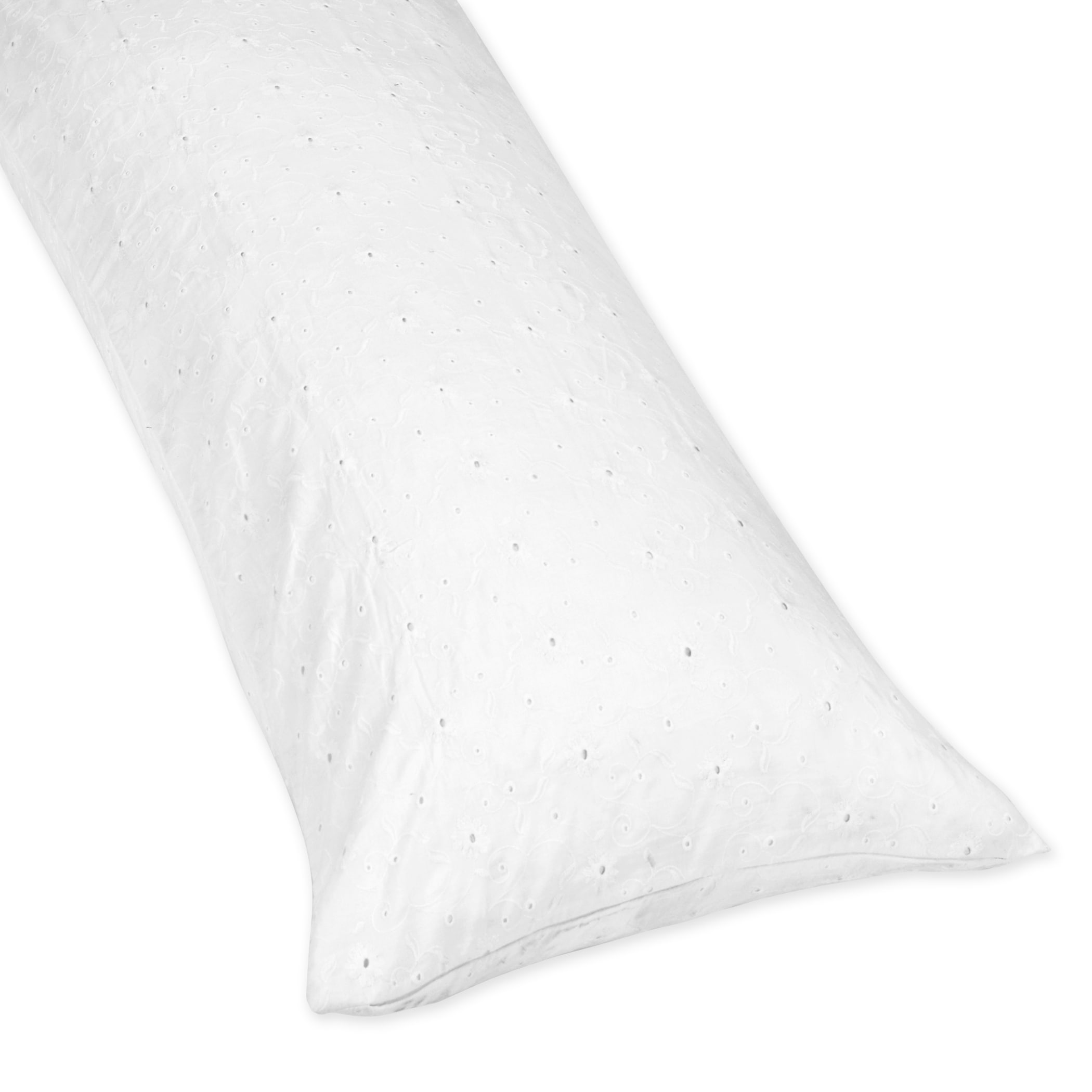 Shop Sweet Jojo Designs White Eyelet Full Length Double Zippered