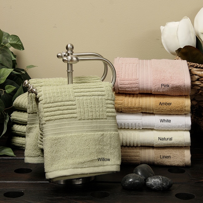 Ringspun Cotton Hand Towels (set of 6)