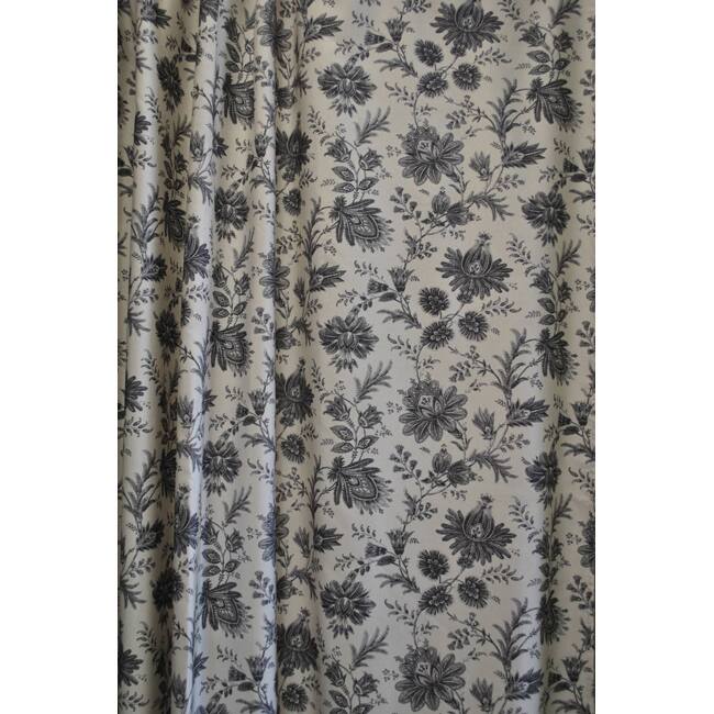 Sherry Kline Sakari Black Shower Curtain