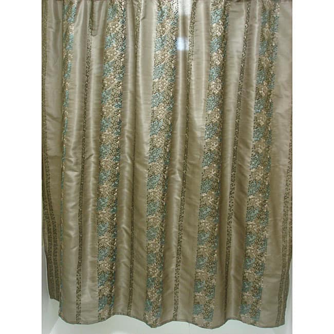 Sherry Kline Theory Shower Curtain - Blue