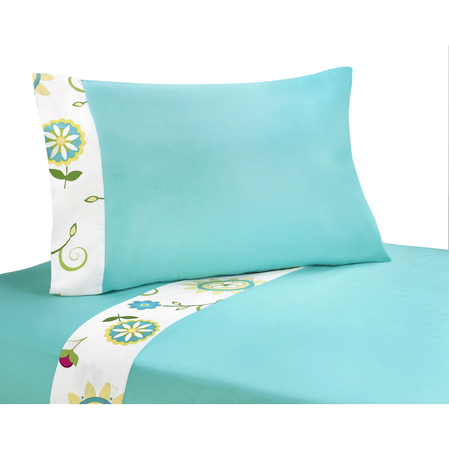 Shop For Sweet Jojo Designs 200 Thread Count Layla Bedding Collection Cotton Sheet Set Get Free Delivery On Everything At Overstock Your Online Bedding Basics Store Get 5 In Rewards With Club O 7842912