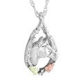 Black Hills Gold and Silver Horse Pendant