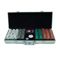 500 Pro Clay Casino Poker Chips with Case 13 Gram