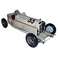 Antique Toy Replica Metal Boat-tail Racer Model Car