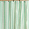 mint blue shower curtain