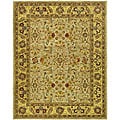 Safavieh Handmade Classic Kasha Gold Wool Rug - 9'6" x 13'6"