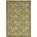 Safavieh Handmade Oasis Blue Wool Rug (8'9 x 11'9) - 8'9 x 11'9