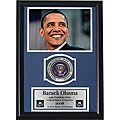 Professionally Framed Obama Smiling 12x18 Photo Print