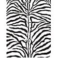 Hand-tufted Zebra Wool Rug (6' x 9')