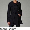 DKNY Women's Belted Rain Coat