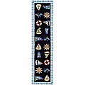 Safavieh Hand-hooked Sailor Black Wool Runner (2'6 x 8') - 2'6" x 8'