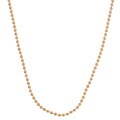 Caribe 14k Gold over Silver 18-inch Ball Chain (2 mm)