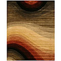 Hand-tufted Wool Contemporary Abstract Desertland Rug - 5' x 8'