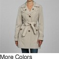 Shop London Fog Women's Single-breasted Trench Coat - Free Shipping On