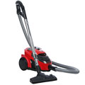 Dirt Devil EZ Lite Bagless Canister Vacuum 12 amps HEPA Red