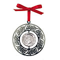 American Coin Treasures JFK Half Dollar Wreath Christmas Ornament