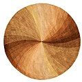 Hand-tufted Wool Brown Contemporary Abstract Swirl Rug (6' Round) - 6'