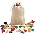 Guidecraft 3D Feel and Find Kids' Game (20 Matching Shapes and Tiles)