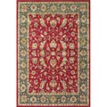 Alliyah Handmade Red New Zealand Blend Wool Rug (10' x 14')