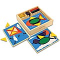 Melissa & Doug Beginner Pattern Blocks Play Set