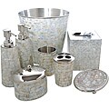 Royal Mother of Pearl Bath Accessory 8-piece Set