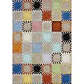 Alliyah Handmade Multicolored New Zealand Blend Wool Rug - 8' x 10'