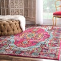The Curated Nomad Beulah Abstract Vintage Oriental Rug (7'10 x 11')