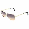 Shop Chloe Gold Frame Double Gradient Sunglasses - Free Shipping On