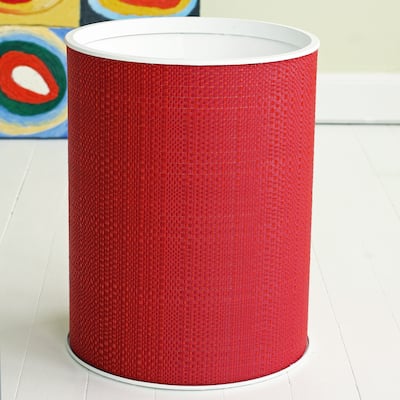1530 LaMont Home Brights Round Watermelon Wastebasket